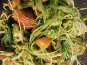 Hey presto! Local Organic Pesto!