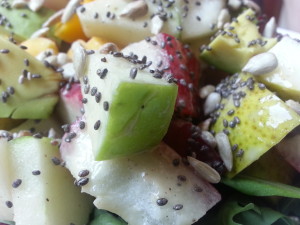 The salads are generally very good - filling and filled with good stuff!