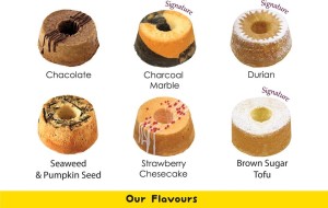You can choose from a variety of very interesting flavour combinations!
