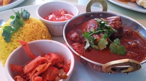 "Circus" at Gateway Mall in Durban: Almost all the abundantly available Indian food in Durban is gluten-free. Just check for hing/asafoetida powder.