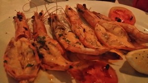 Lots of grilled goodies in South Africa, especially seafood! Almost always gluten-free. Check for glazes or marinades. 