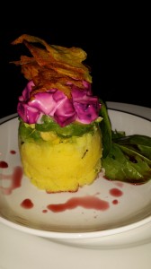 "Keenwai" in Cape Town: A beautiful Veggie Tower. Yummy too!