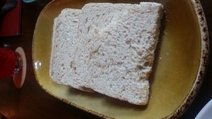 The house-made gluten-free bread had a great texture! 