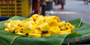 The sweet, addictive "inner fruit" of the jackfruit... 